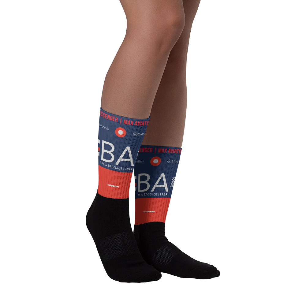 BA - Airline Socken Crew Tag