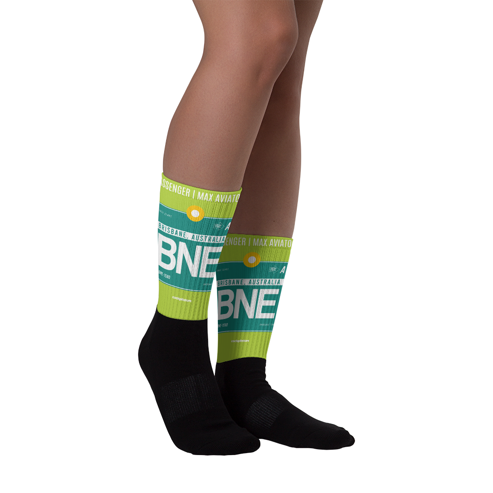 BNE - Brisbane Socken Flughafencode