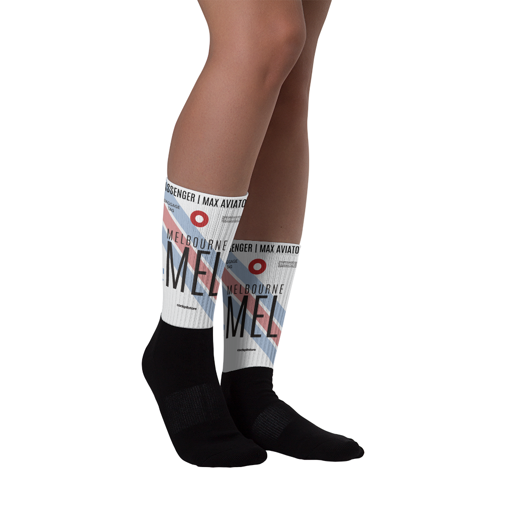 MEL - Melbourne Socken Flughafencode