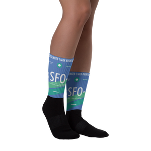 SFO - San Francisco socks airport code
