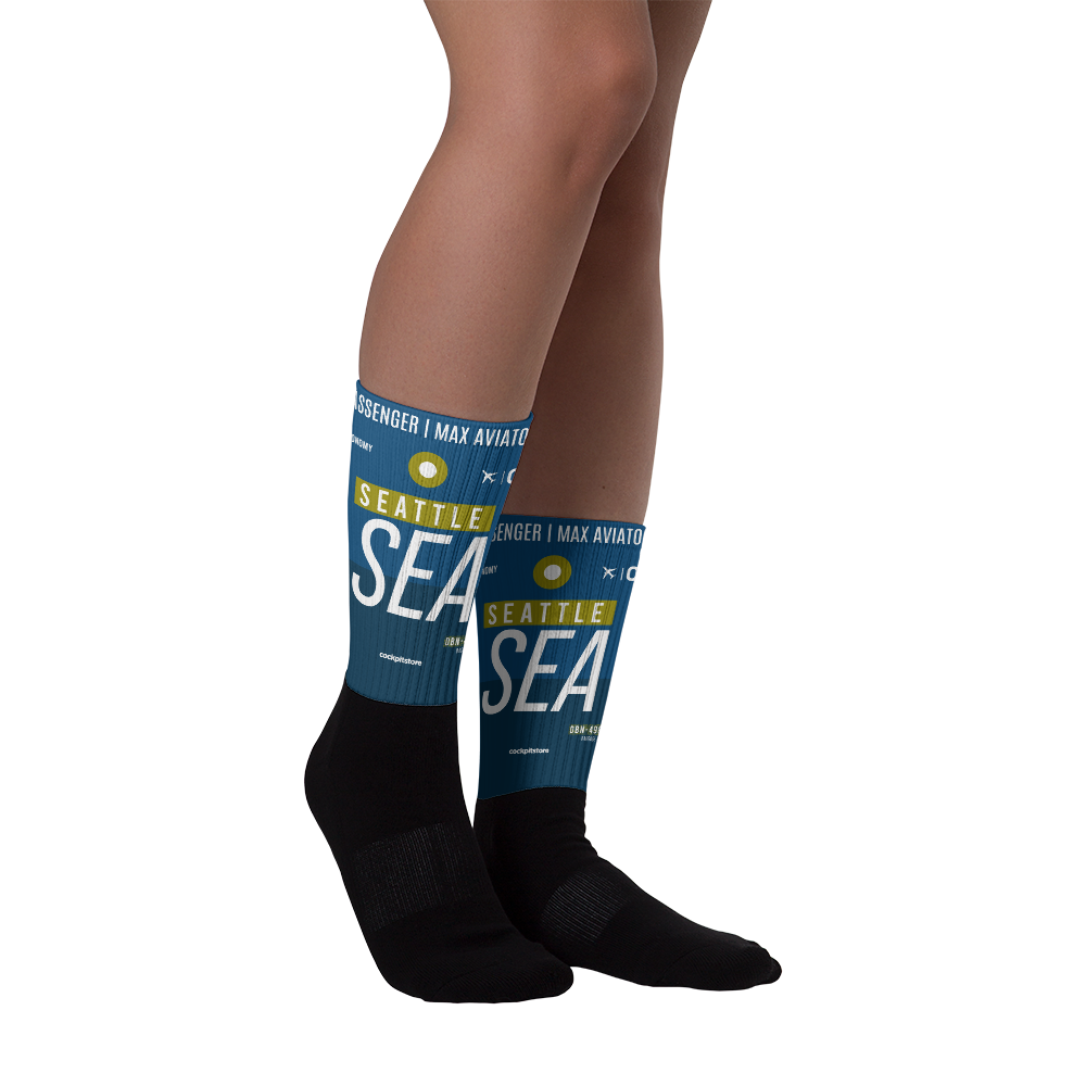 SEA - Seattle socks airport code