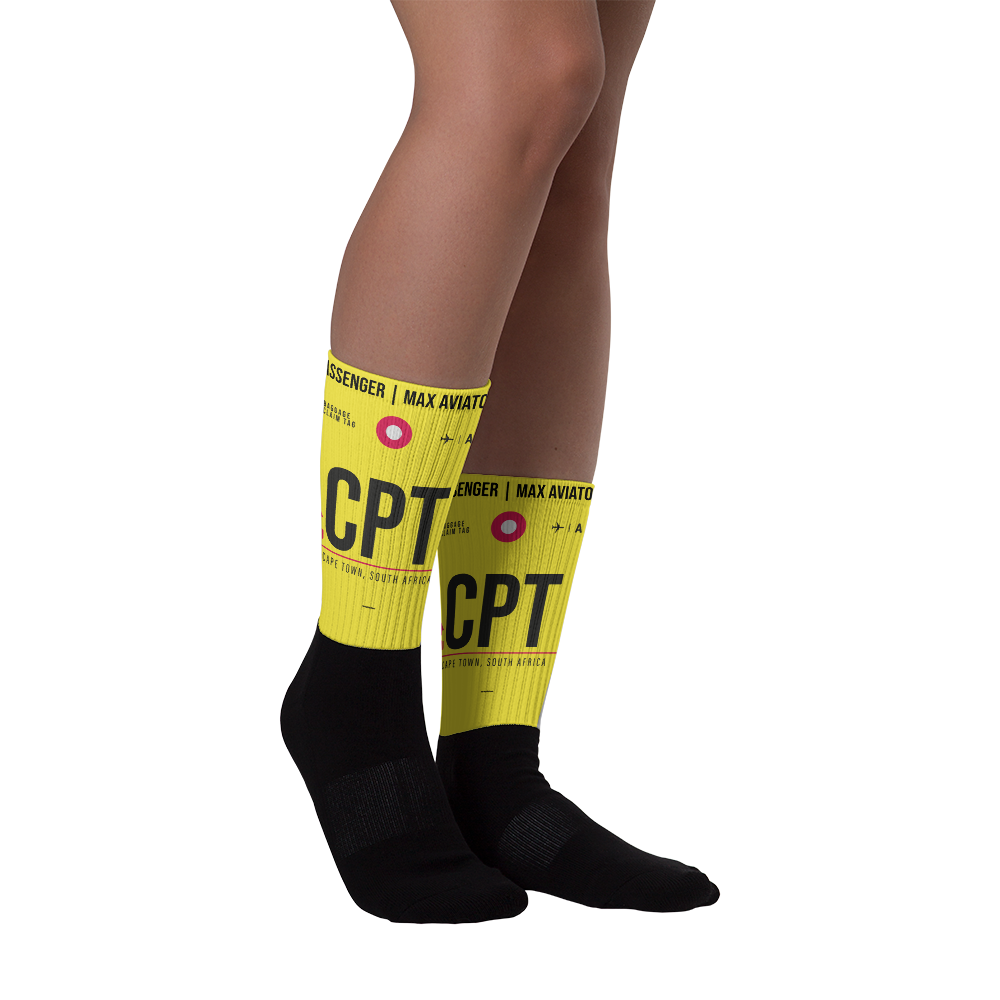 CPT - Cape Town socks airport code