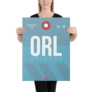 Leinwanddruck - ORL - Orlando Executive Flughafen Code