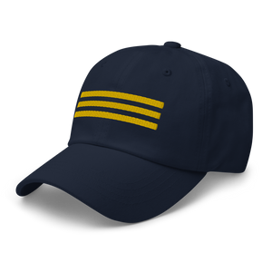 Embroidered navy CoPilot - Dad-Hat - First Officer Cap