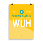Lade das Bild in den Galerie-Viewer, WUH - Wuhan - Tianhe Premium Poster
