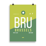 Load image into Gallery viewer, BRU - Brussels Premium Poster
