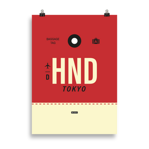 HND - Haneda Premium Poster