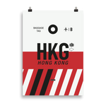 Lade das Bild in den Galerie-Viewer, HKG - Hong Kong Premium Poster
