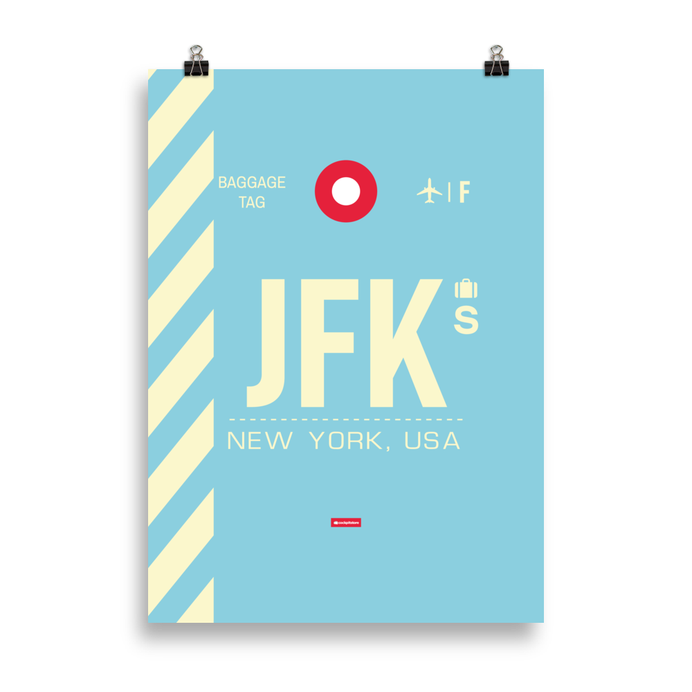 JFK - New York Premium Poster