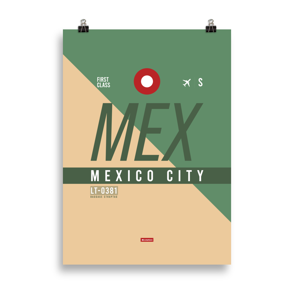 MEX - Mexico Premium Poster