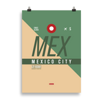 Lade das Bild in den Galerie-Viewer, MEX - Mexico Premium Poster

