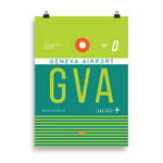Lade das Bild in den Galerie-Viewer, GVA - Geneva Premium Poster
