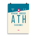 Load image into Gallery viewer, ATH - Athens Premium Poster
