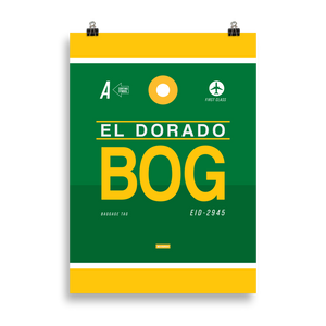 BOG - Bogota Premium Poster