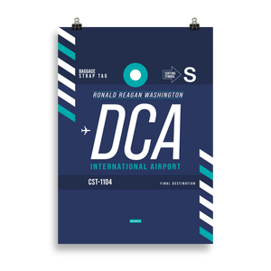 DCA - Washington Premium Poster