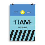 Load image into Gallery viewer, HAM - Hamburg Premium Poster
