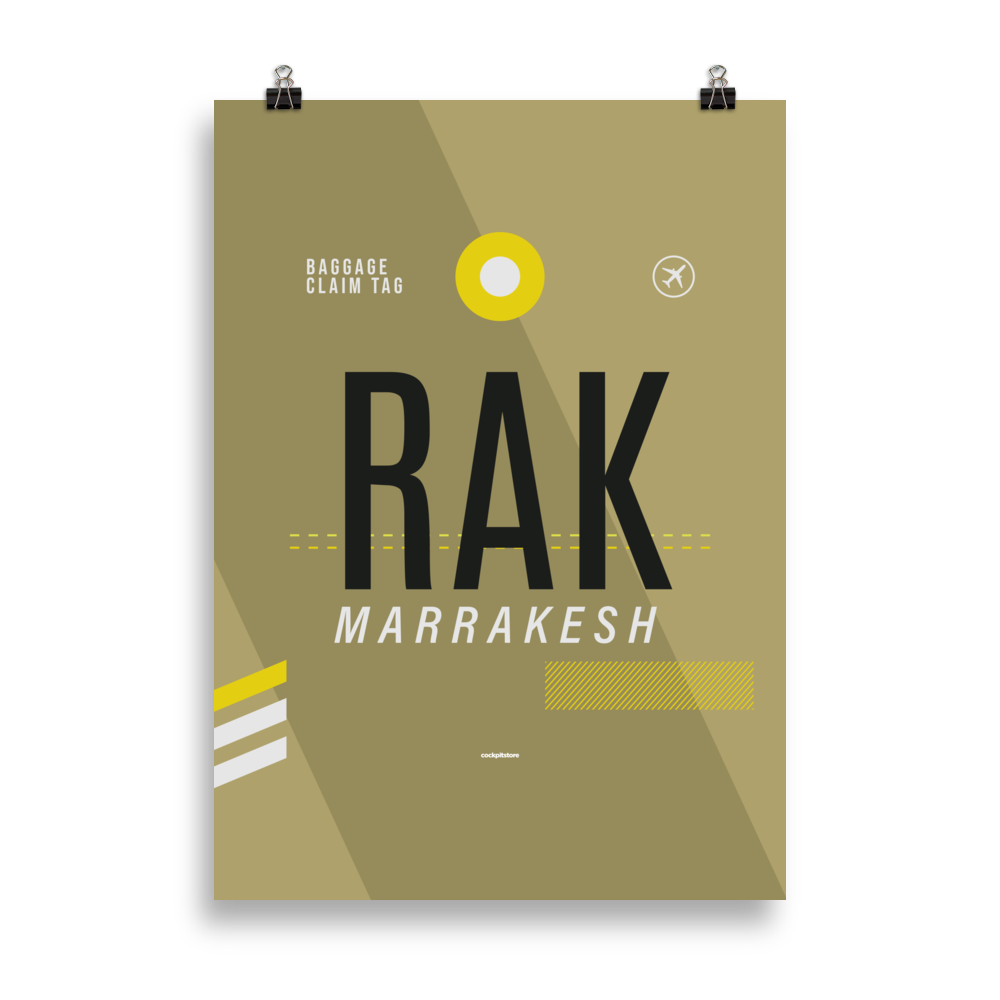 RAK - Marrakesh Premium Poster