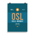 Load image into Gallery viewer, OSL - Oslo Premium Poster
