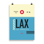 Load image into Gallery viewer, LAX - Los Angeles Premium Poster
