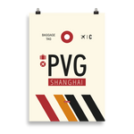 Load image into Gallery viewer, PVG - Shanghai - Pudong Premium Poster
