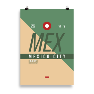 MEX - Mexico Premium Poster