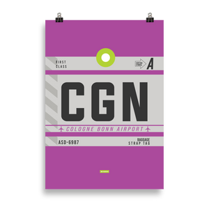 CGN - Cologne Premium Poster