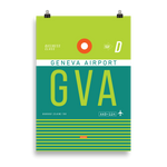 Lade das Bild in den Galerie-Viewer, GVA - Geneva Premium Poster
