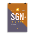 Load image into Gallery viewer, SGN - Ho Chi Minh Premium Poster
