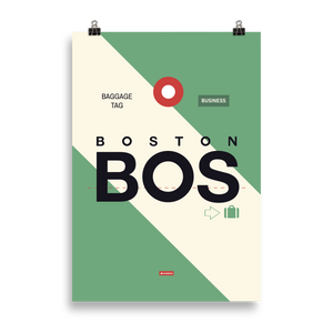 BOS - Boston Premium Poster