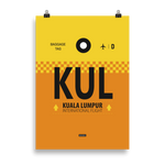 Lade das Bild in den Galerie-Viewer, KUL - Kuala Lumpur Premium Poster
