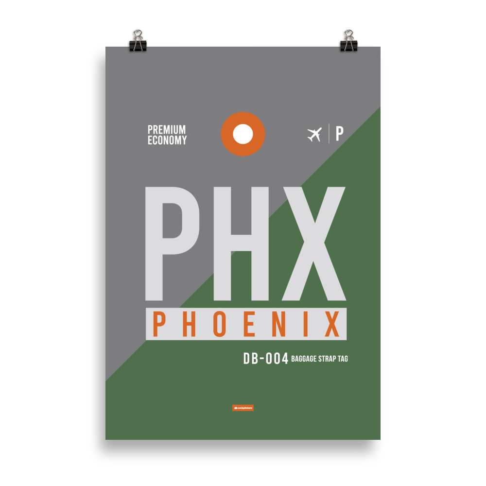 PHX - Phoenix Premium Poster