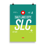 Load image into Gallery viewer, SLC - Salt Lake City Premium Poster
