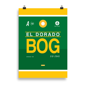 BOG - Bogota Premium Poster