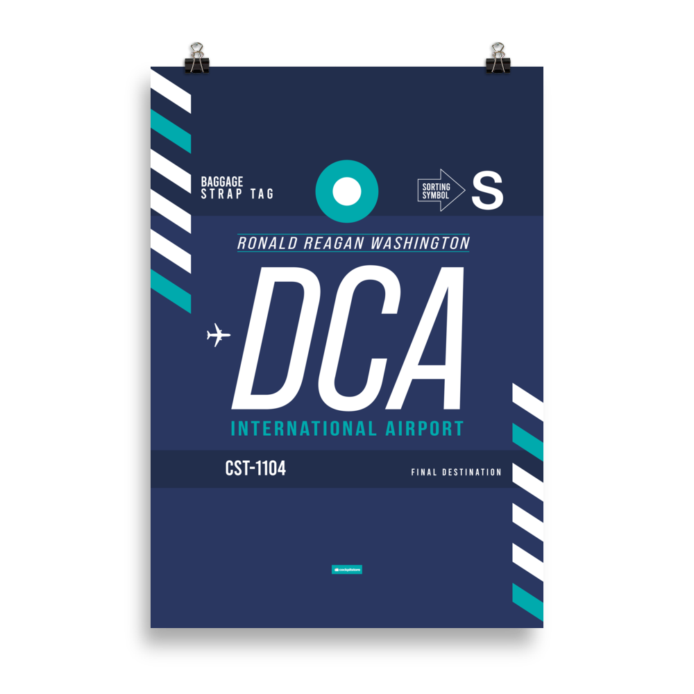 DCA - Washington Premium Poster