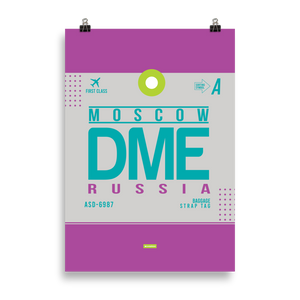 DME - Moscow Premium Poster