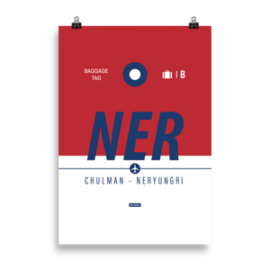 NER - Neryungri Premium Poster