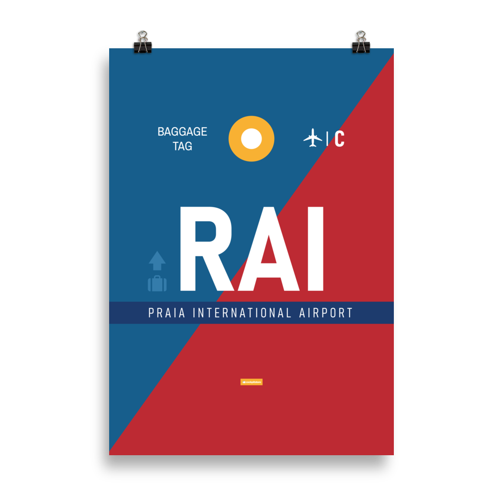 RAI - Praia Premium Poster