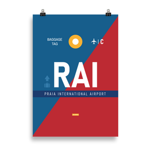 RAI - Praia Premium Poster