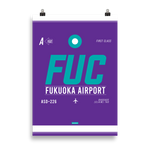 Load image into Gallery viewer, FUK - Fukuoka Premium Poster
