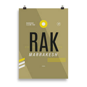 RAK - Marrakesh Premium Poster