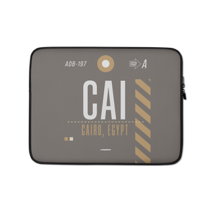 CAI - Cairo Laptop Sleeve Tasche 13in und 15in mit Flughafencode