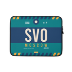 Lade das Bild in den Galerie-Viewer, SVO - Moscow Laptop Sleeve Tasche 13in und 15in mit Flughafencode

