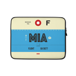 Load image into Gallery viewer, MIA - Miami Laptop Sleeve Bag 13in and 15in with airport code
