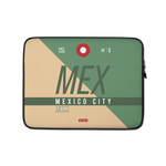 Lade das Bild in den Galerie-Viewer, MEX - Mexico Laptop Sleeve Tasche 13in und 15in mit Flughafencode
