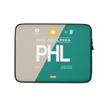 Load image into Gallery viewer, PHL - Philadelphia Laptop Sleeve Bag 13in and 15in with airport code
