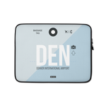 Load image into Gallery viewer, DEN - Denver Laptop Sleeve Bag 13in and 15in with airport code
