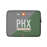 Lade das Bild in den Galerie-Viewer, PHX - Phoenix Laptop Sleeve Tasche 13in und 15in mit Flughafencode
