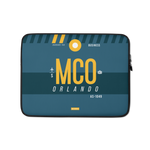 Load image into Gallery viewer, MCO - Orlando Laptop Sleeve Bag 13in and 15in with airport code
