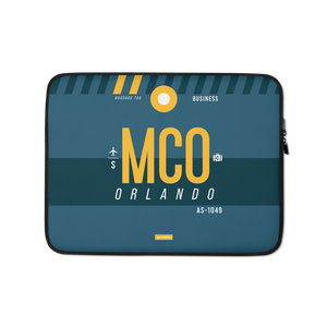 MCO - Orlando Laptop Sleeve Bag 13in and 15in with airport code