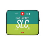 Load image into Gallery viewer, SLC - Salt Lake City Laptop Sleeve Bag 13in and 15in with airport code
